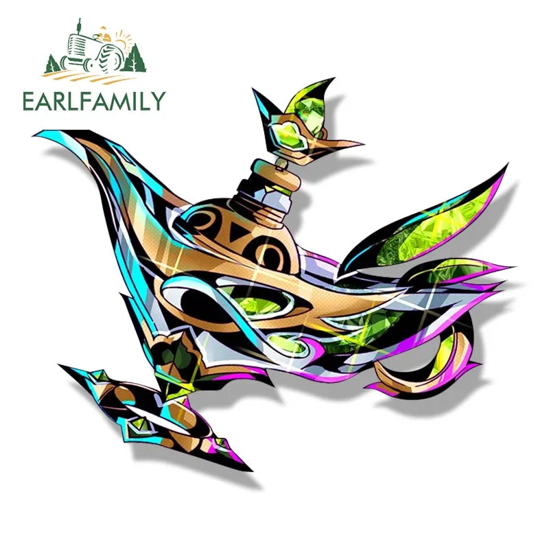 EARLFAMILY Loli Nahida Fanart Car Sticker Anime Genshin Impact Waifu Ahegao Decal JDM Cartoon Peeker Girl Graffiti Slap Stickers