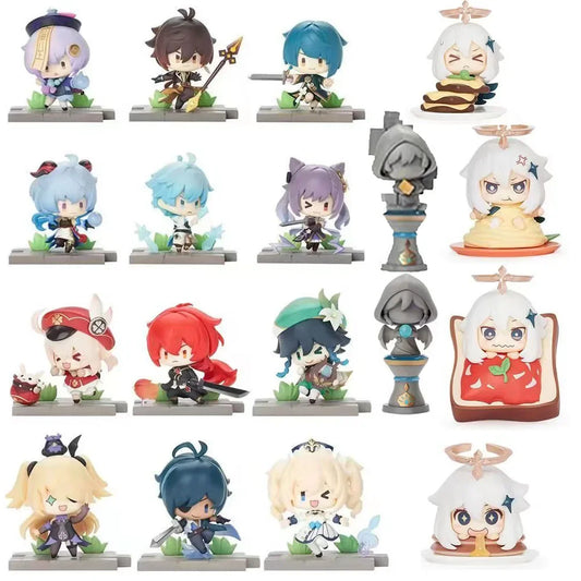 Genshin Impact Paimon Figure – Cute Anime Collectible Model Toy, Kawaii PVC Decoration