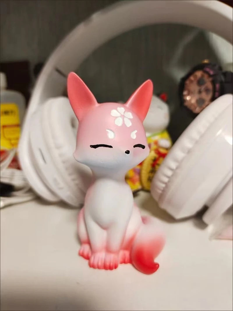 9cm Anime Genshin Impact Yae Miko Anime Figure Impact Yae Miko Fox Action Figure Collectible Model Doll Cute Toys Gifts Hobbies