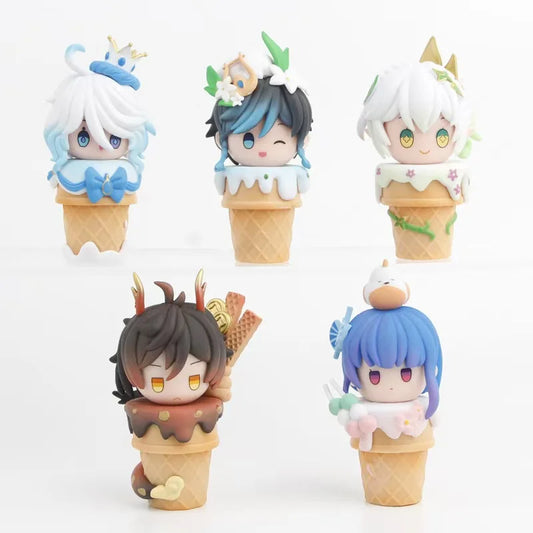 Genshin Impact Figures – Cute PVC Anime Model Collectibles