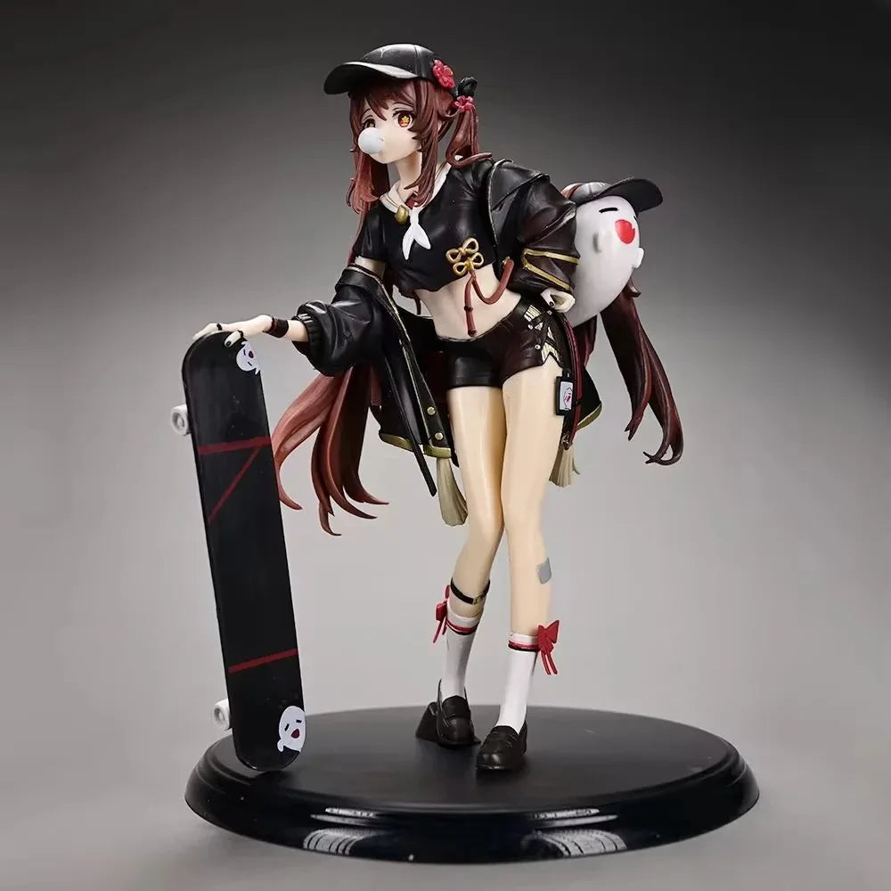 25cm New Hot Games Genshin Impact Anime Girl Figure Mona Action Figure Collection PVC Model Doll Childrens Toy Gift Ornaments