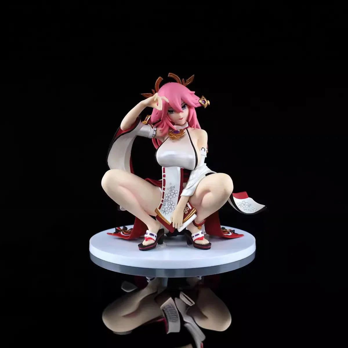 25cm New Hot Games Genshin Impact Anime Girl Figure Mona Action Figure Collection PVC Model Doll Childrens Toy Gift Ornaments