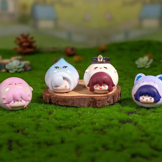 Genshin Impact Blind Box – Surprise Mini Anime Figures, Q Version PVC Dolls, Collectible Desk Decoration