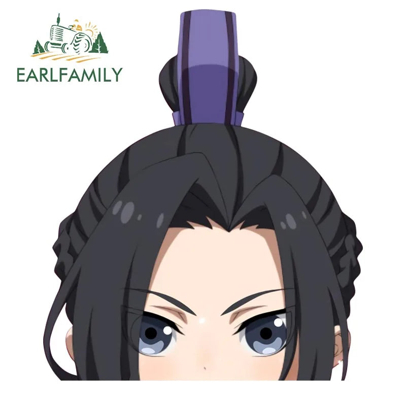 EARLFAMILY The Grandmaster of Demonic Cultivation Car Sticker Window Laptop Luggage Decor Wall Stickers Cartoon Car Accessories