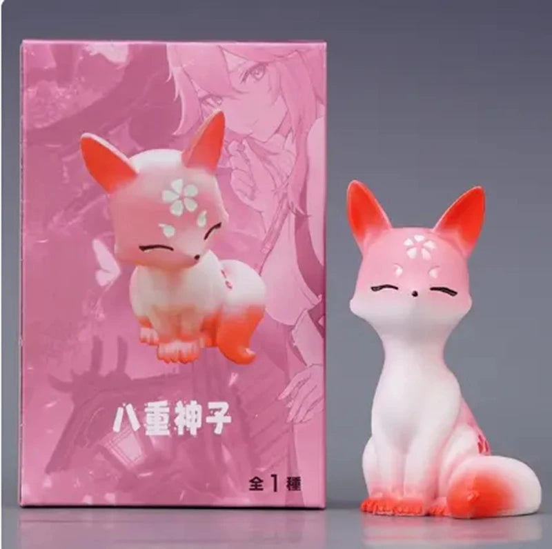 Genshin Impact Action Figure – 9cm Mini Fox Action Figure | Collectible Model