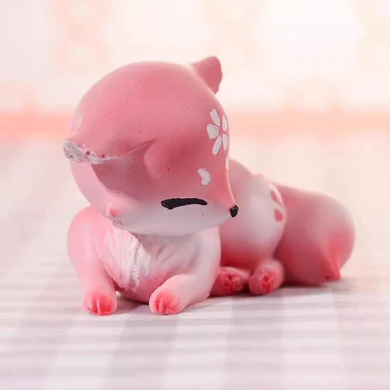 9cm Anime Genshin Impact Yae Miko Anime Figure Impact Yae Miko Fox Action Figure Collectible Model Doll Cute Toys Gifts Hobbies