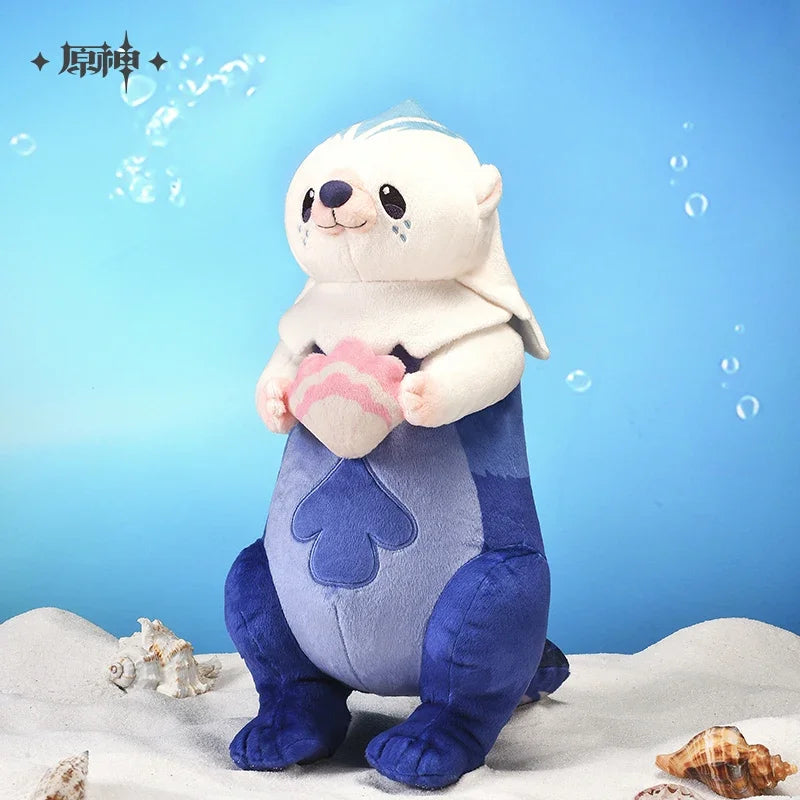 Genshin Impact Plush Doll Youyou Sea Otter Doll Birthday Game Peripheral Products Gift Original
