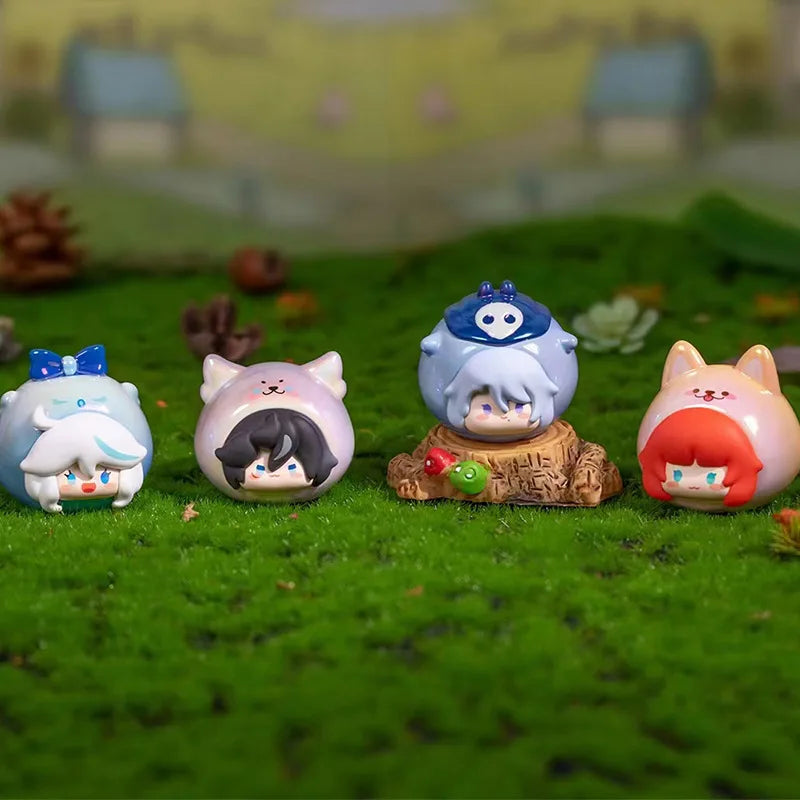 Genshin Impact Blind Box – Surprise Mini Anime Figures, Q Version PVC Dolls, Collectible Desk Decoration