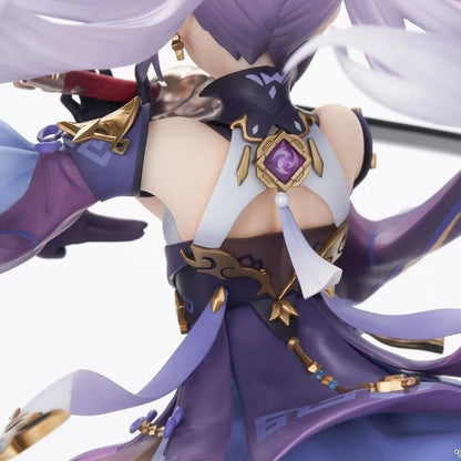 25cm Anime Figure Genshin Impact Keqing Shenhe Hu Tao Xiao Standing Sword Model Decoration Collection Toy Sexy Japanese Dolls 