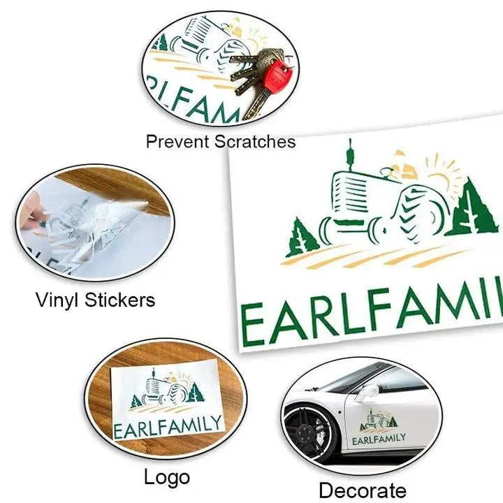 EARLFAMILY Raiden Ei Fanart Car Sticker Genshin Impact Slap Decal Chibi Big Head Waifu Peek Girl Graffiti Raiden Shogun Stickers