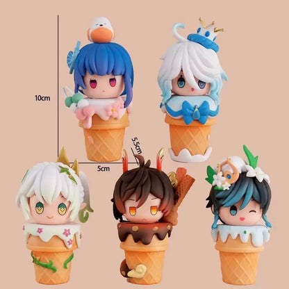 Genshin Impact Figures – Cute PVC Anime Model Collectibles