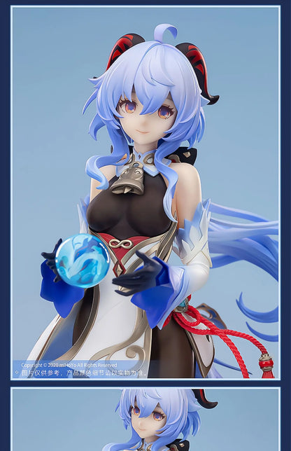 22.5CM Game Genshin Impact Anime Figure Ganyu Plenilune Gaze 1/7 Scale Action Figure Collection Model Doll Toys Cosplay Gifts