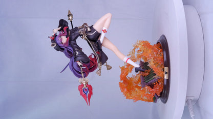 26CM Genshin Impact Hu Tao Anime Figures Game Peripheral Two-dimensional Beauty Girl Action Figure Collection Model Toys GIFT