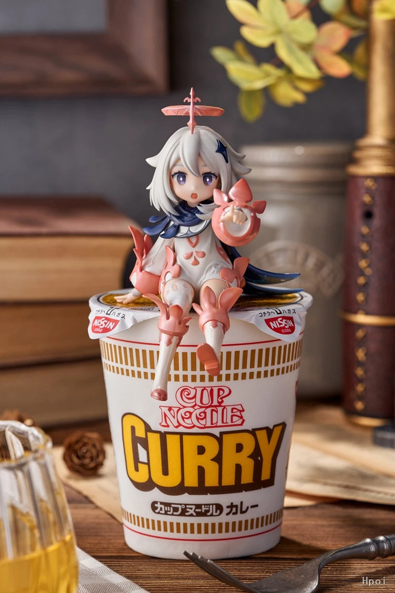 13cm Genshin Impact Two-dimensional Beautiful Emergency Food Paimon Action Figure Collection Model