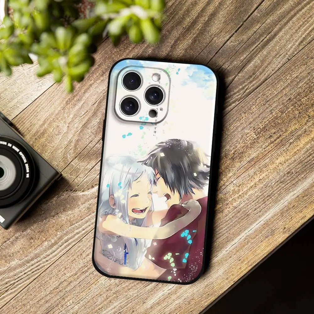 Anohana iPhone Case - Soft Transparent TPU Protective Cover