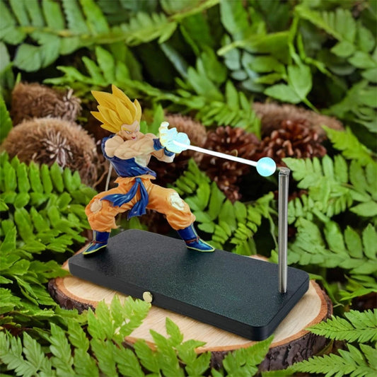 Anime characters DRAGON BALL Z Son Goku model lamp Super Saiyan one figure boy toy gift collection ornaments