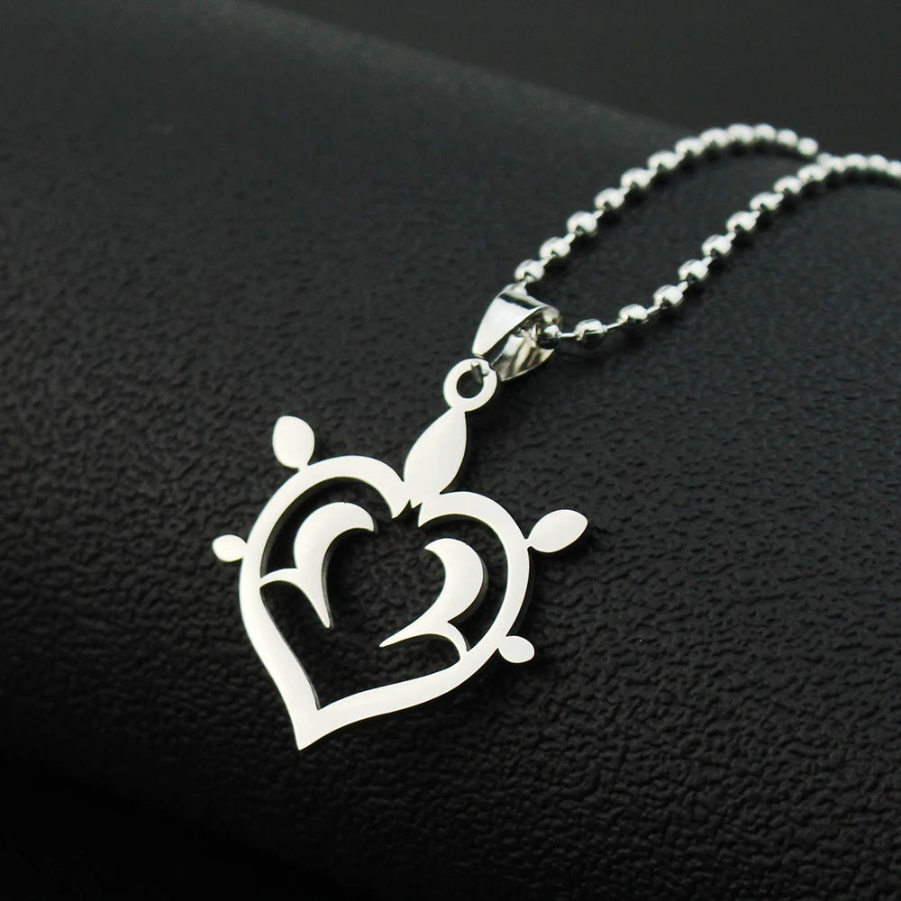 Genshin Impact Titanium Pendant Necklace – Element Symbols