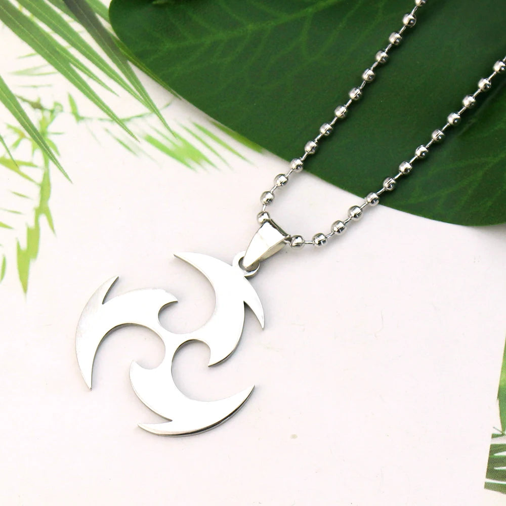 Genshin Impact Titanium Pendant Necklace – Element Symbols