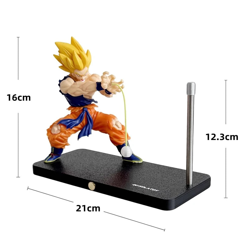 Anime characters DRAGON BALL Z Son Goku model lamp Super Saiyan one figure boy toy gift collection ornaments