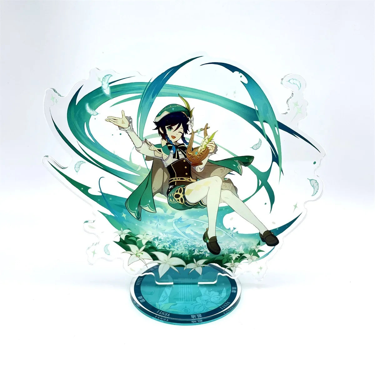 Anime Figure Genshin Impact Furina Arlecchino Xiao Yae Miko Yelan Acrylic Stand Model Plate Desk Decor Standing Sign Fans Gift