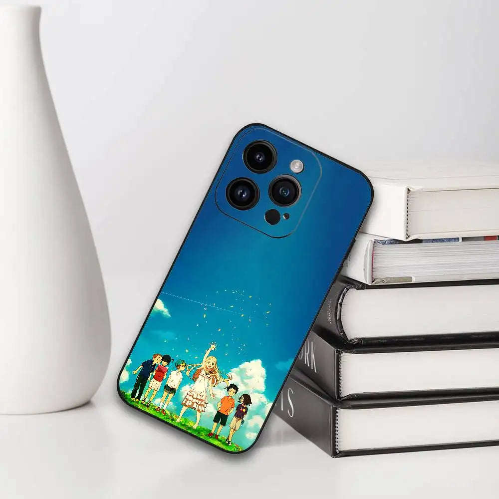 Anohana iPhone Case - Soft Transparent TPU Protective Cover