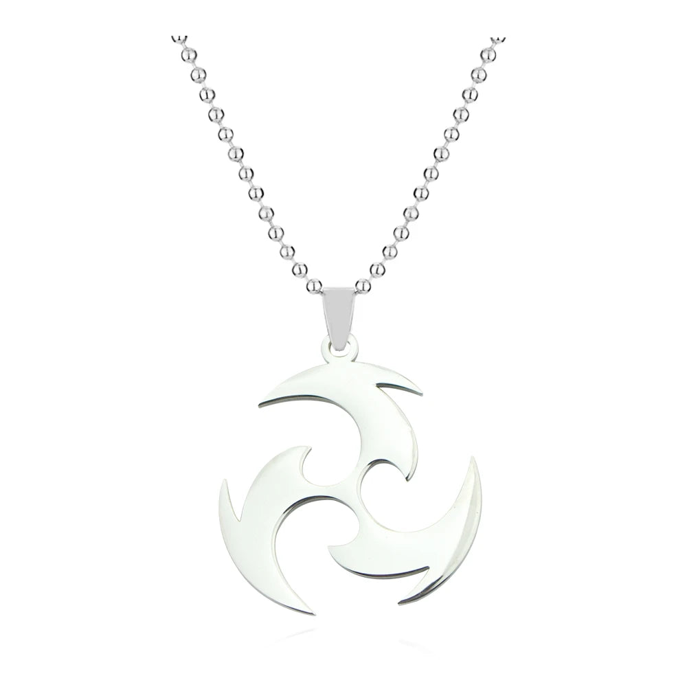Genshin Impact Titanium Pendant Necklace – Element Symbols
