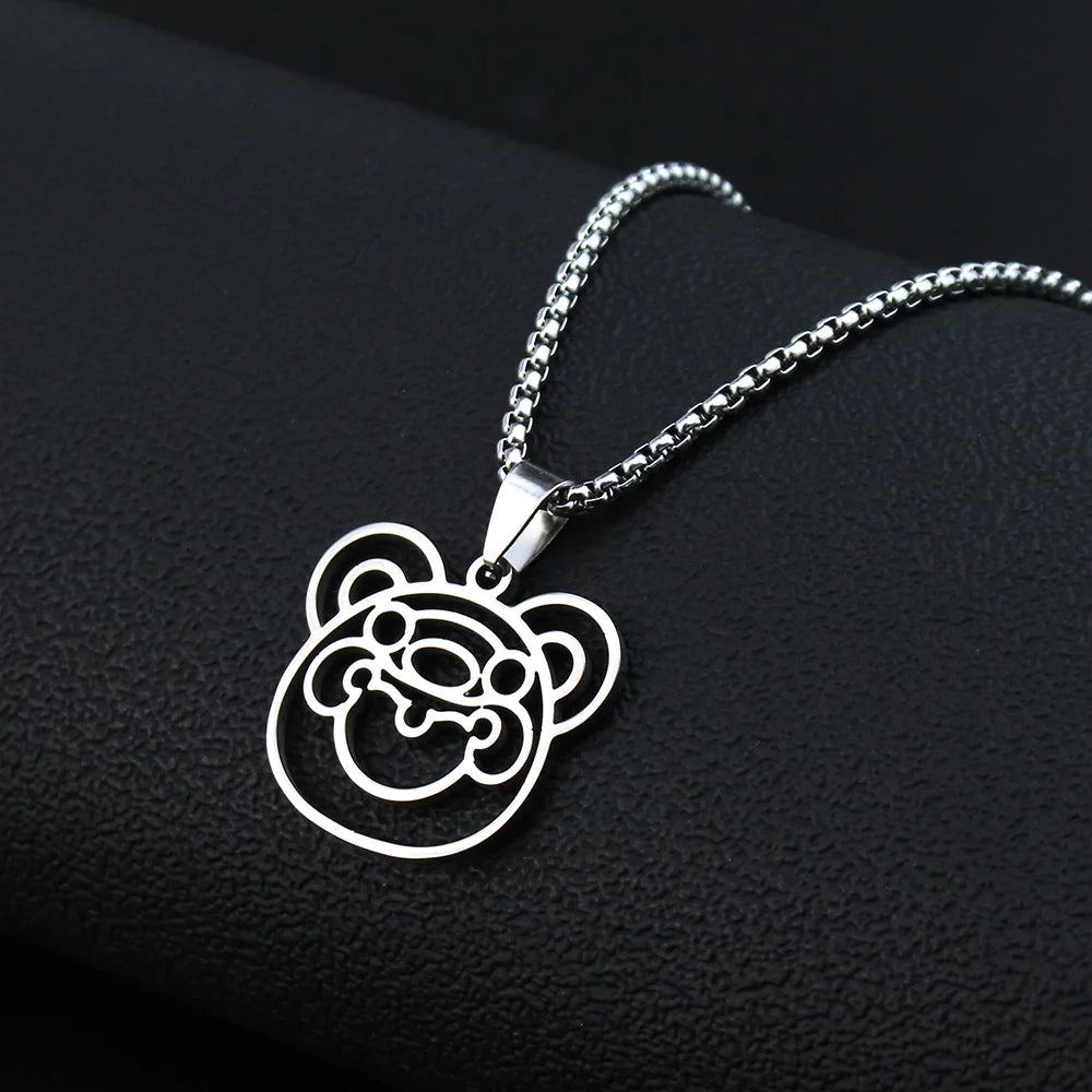 Genshin Impact Titanium Pendant Necklace – Element Symbols