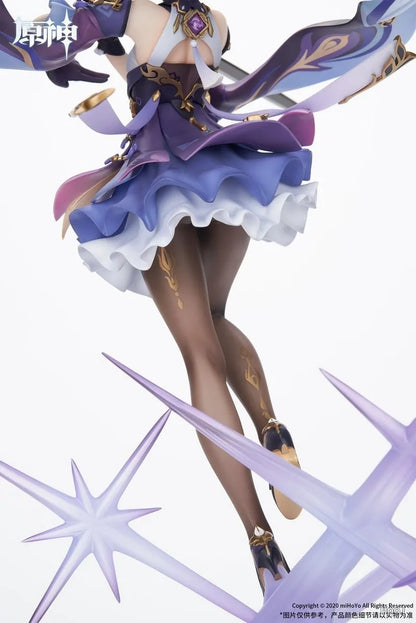 25cm Anime Figure Genshin Impact Keqing Shenhe Hu Tao Xiao Standing Sword Model Decoration Collection Toy Sexy Japanese Dolls 