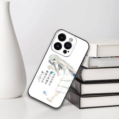 Anohana iPhone Case - Soft Transparent TPU Protective Cover