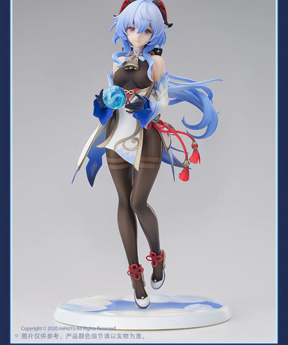 22.5CM Game Genshin Impact Anime Figure Ganyu Plenilune Gaze 1/7 Scale Action Figure Collection Model Doll Toys Cosplay Gifts