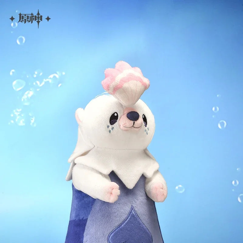 Genshin Impact Plush Doll Youyou Sea Otter Doll Birthday Game Peripheral Products Gift Original