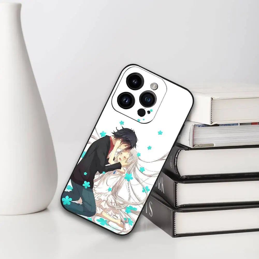 Anohana iPhone Case - Soft Transparent TPU Protective Cover