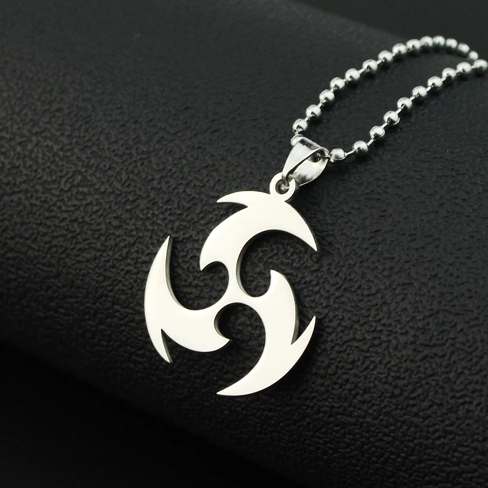 Genshin Impact Titanium Pendant Necklace – Element Symbols