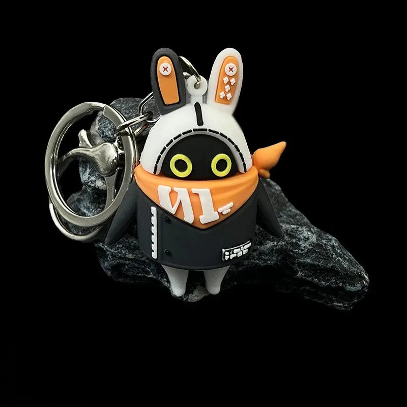 Anime Game Zenless Zone Zero ZZZ Bangboo Cosplay Keychain Bag Pendant PVC Key Chain Keyring Accessories Prop Jewelry Gift
