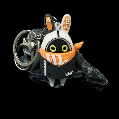 Anime Game Zenless Zone Zero ZZZ Bangboo Cosplay Keychain Bag Pendant PVC Key Chain Keyring Accessories Prop Jewelry Gift