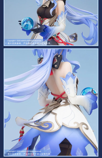 22.5CM Game Genshin Impact Anime Figure Ganyu Plenilune Gaze 1/7 Scale Action Figure Collection Model Doll Toys Cosplay Gifts