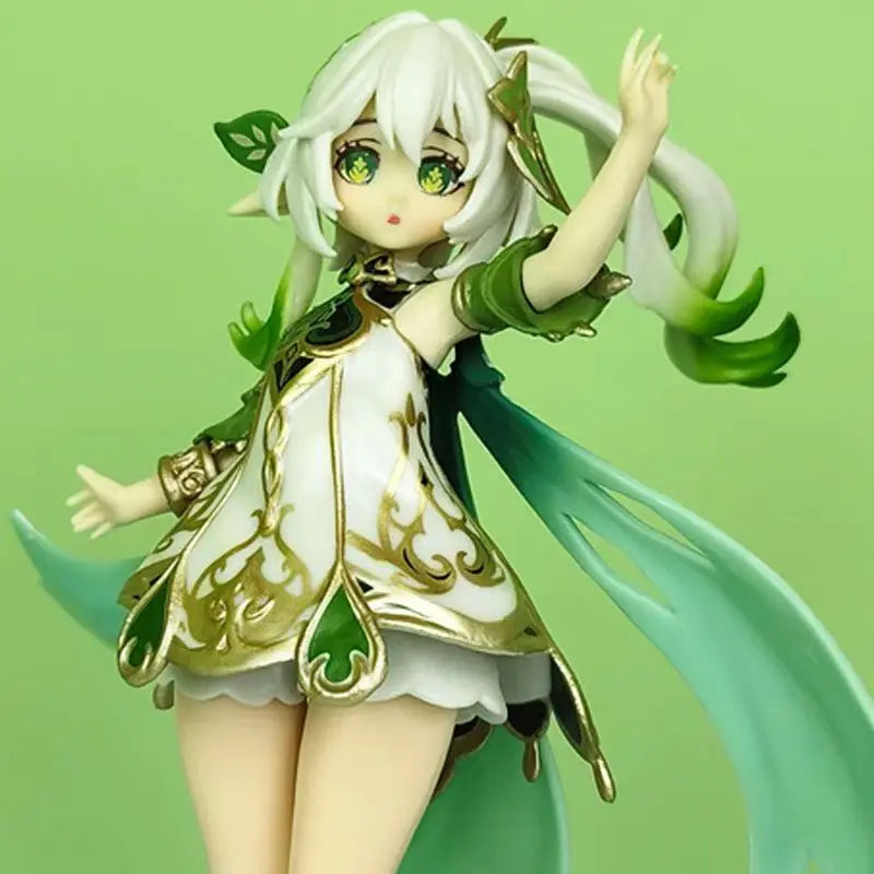 Genshin Impact Figure Nahida 19CM PVC Anime Lesser Lord Kusanali Model Toyfor Boy Gift Collection Action Figures Christmas Gifts