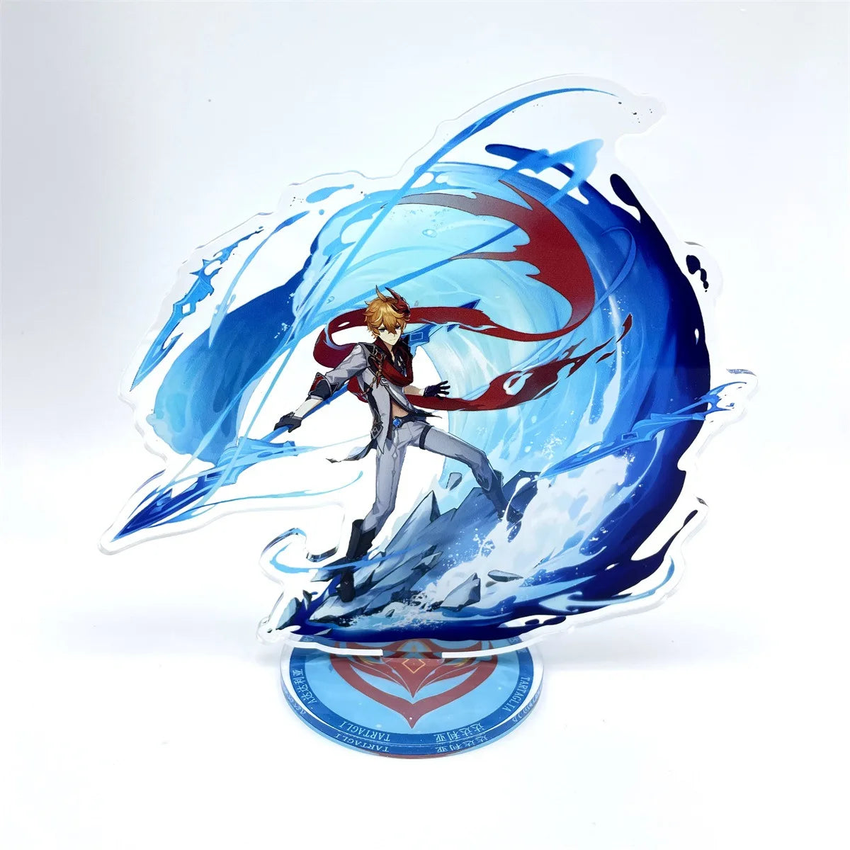 Anime Figure Genshin Impact Furina Arlecchino Xiao Yae Miko Yelan Acrylic Stand Model Plate Desk Decor Standing Sign Fans Gift