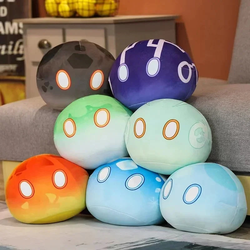 Genshin Impact Slime Plush Toy – Cute Stuffed Doll | Soft PP Cotton Plushie