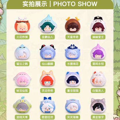 Genshin Impact Blind Box – Surprise Mini Anime Figures, Q Version PVC Dolls, Collectible Desk Decoration