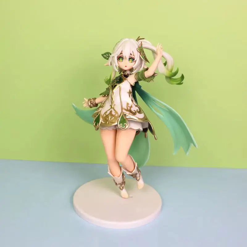 Genshin Impact Figure Nahida 19CM PVC Anime Lesser Lord Kusanali Model Toyfor Boy Gift Collection Action Figures Christmas Gifts