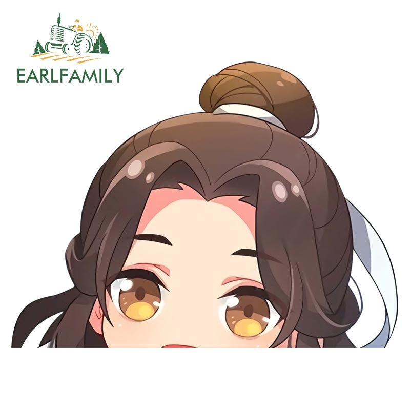 EARLFAMILY The Grandmaster of Demonic Cultivation Car Sticker Window Laptop Luggage Decor Wall Stickers Cartoon Car Accessories