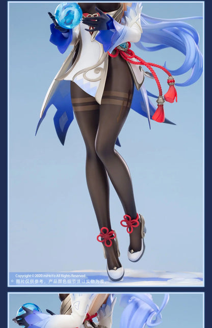 22.5CM Game Genshin Impact Anime Figure Ganyu Plenilune Gaze 1/7 Scale Action Figure Collection Model Doll Toys Cosplay Gifts