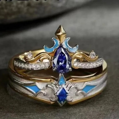 Genshin Impact Adjustable Ring – Anime Finger Decoration Jewelry, Collectible Gif
