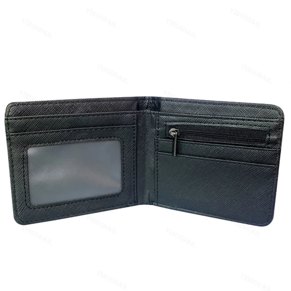 Lisa Anime Figures Hot Game Genshin Impact Wallet for Boys and Girls Short Purse with Credit Card Holder