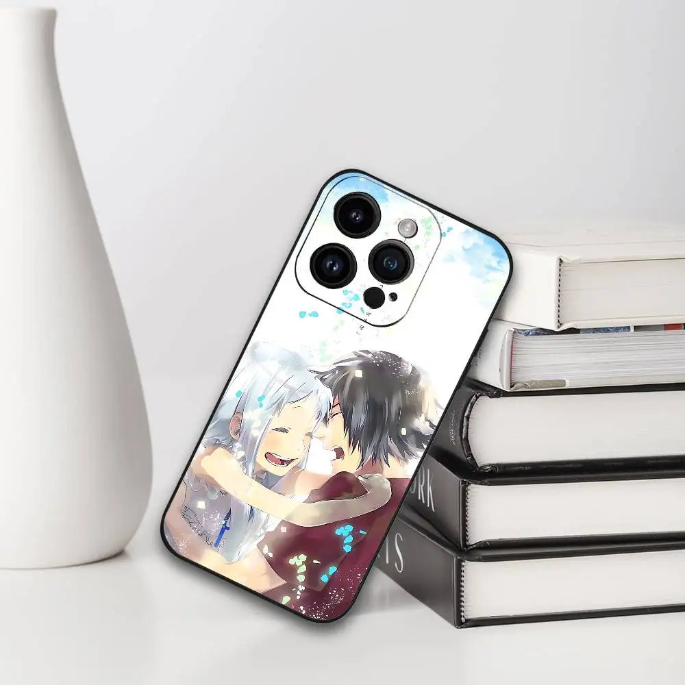 Anohana iPhone Case - Soft Transparent TPU Protective Cover