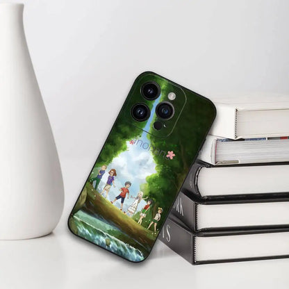 Anohana iPhone Case - Soft Transparent TPU Protective Cover