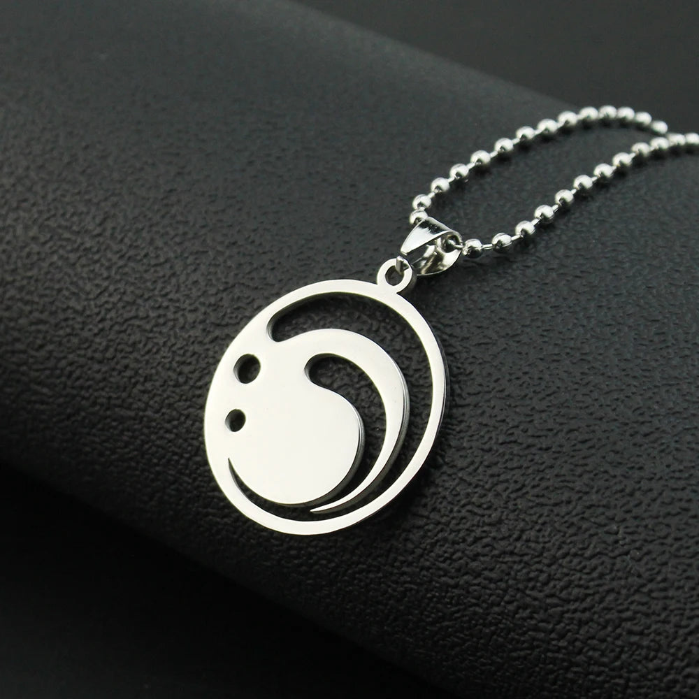 Genshin Impact Titanium Pendant Necklace – Element Symbols